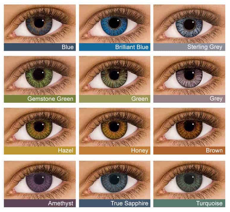 Buying Non-Prescription Colored Contacts Safely 7 Air Optix Color Eyes