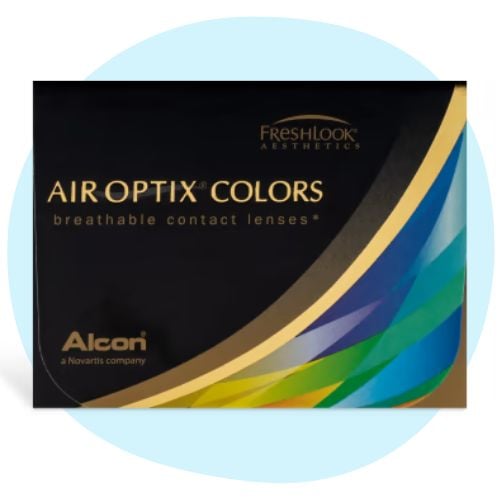 Colored Contacts for Astigmatism 7 air optix colors