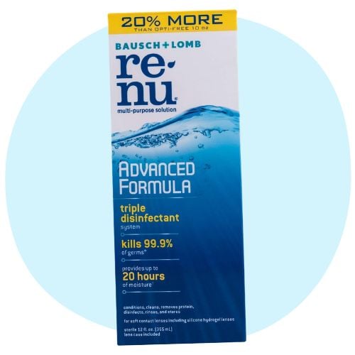 Best Contact Solutions 12 Bausch and Lomb ReNu Advanced Formula Multi Purpose Cleaning