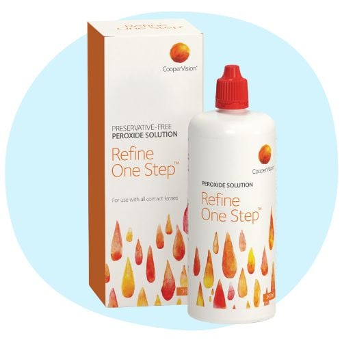 Best Contact Solutions 19 CooperVision Refine One Step Hydrogen Peroxide Solution