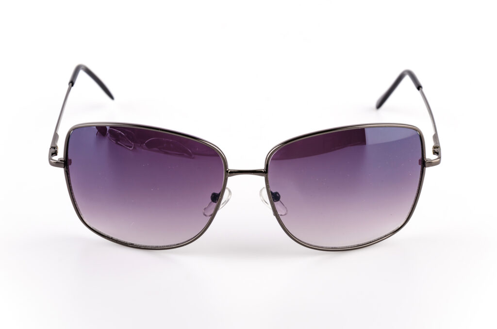 Gradient Sunglasses 3 Gradient sunglasses pictured on a white studio background