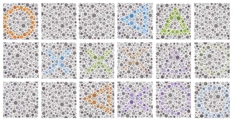 Color Blindness 9 HRR Test