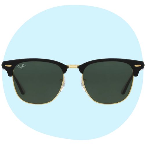 Best Sunglasses for Round Shaped Faces 39 Ray Ban RB3016 Clubmaster
