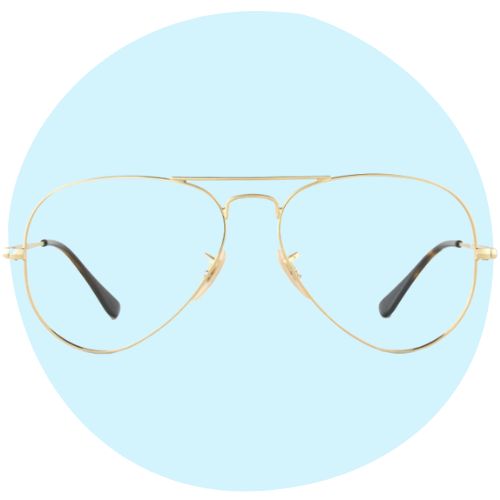 5 Best Frame Types for Oval Faces 38 Ray Ban RX6489 Aviator 1