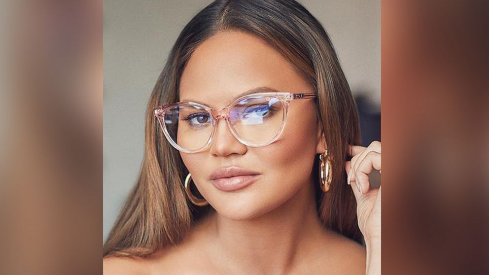 The Best Glasses for Round Faces 64 round face shape chrissy teigen
